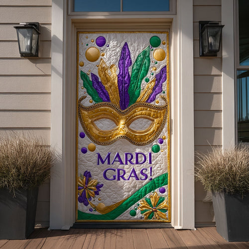 Golden Jester Quilted Door Cover NCU0PT11067