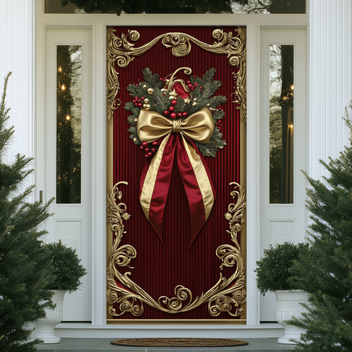 Golden Joy Quilted Door Cover NCU0DK11258