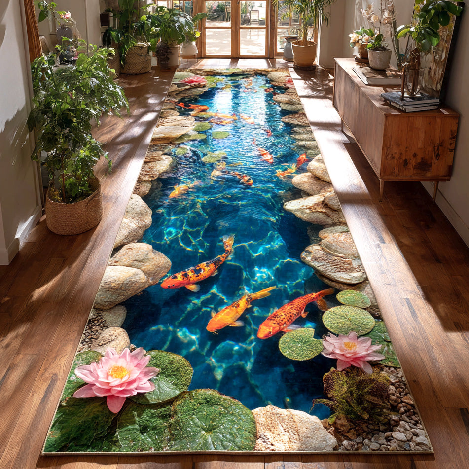 Golden Koi Haven Runner Carpet NCU0TV1719