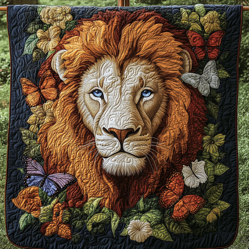 Golden Mane Quilted Blanket NCU0VH2332