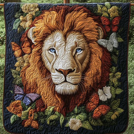 Golden Mane Quilted Blanket NCU0VH2332