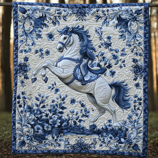 Golden Mane Quilted Blanket NCU0XD249