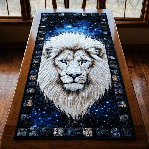 Golden Mane Quilted Table Runner NCU0DK7018