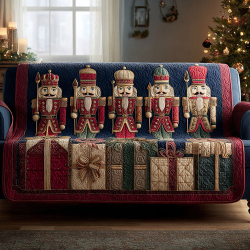 Golden March Quilted Sofa Cover NCU0TV1136