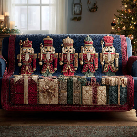 Golden March Quilted Sofa Cover NCU0TV1136