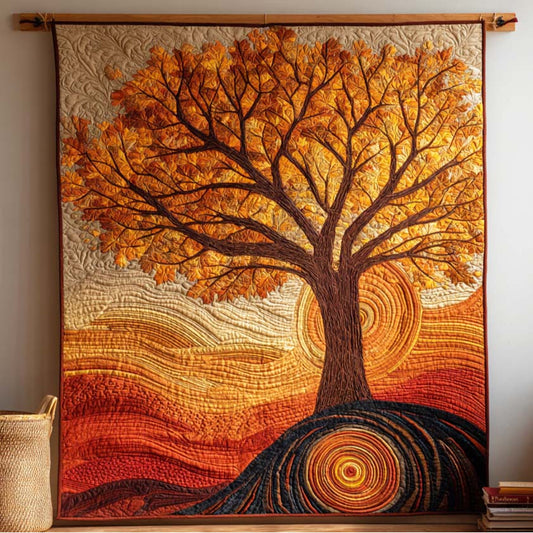 Golden Meadow Quilted Blanket NCU0TD109