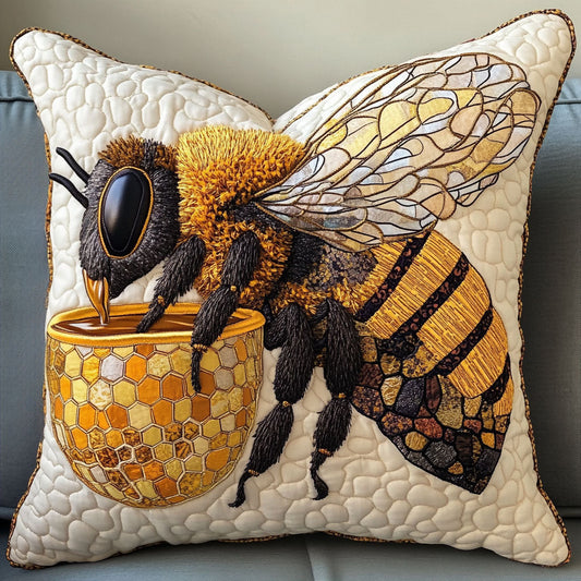 Golden Nectar Quilted Pillow Case NCU0NT7159