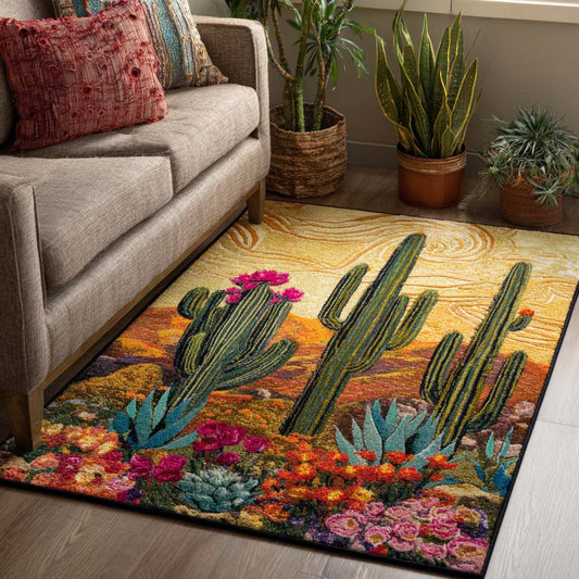Golden Oasis Area Rug NCU0NT10114