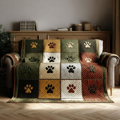 Golden Paw Days Quilted Sofa Cover NCU0PT10886