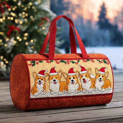 Golden Paws Glow Quilted Duffle Bag NCU0PT9359