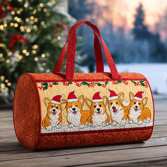 Golden Paws Glow Quilted Duffle Bag NCU0PT9359