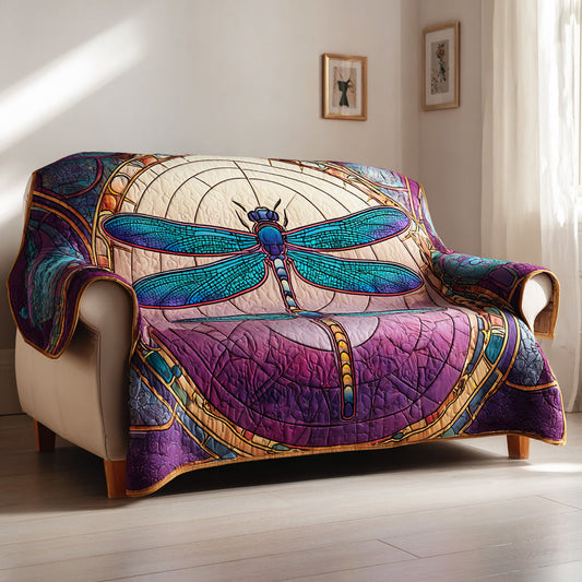 Golden Pond Drift Quilted Sofa Cover NCU0TD1570