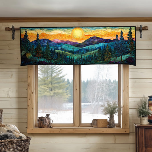 Golden Range Quilted Valance NCU0NT7172