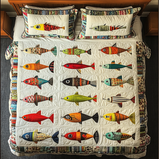 Golden Ray Quilted Bedding Set NCU0DK6402
