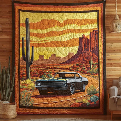 Golden Roadtrip Quilted Blanket NCU0XD260