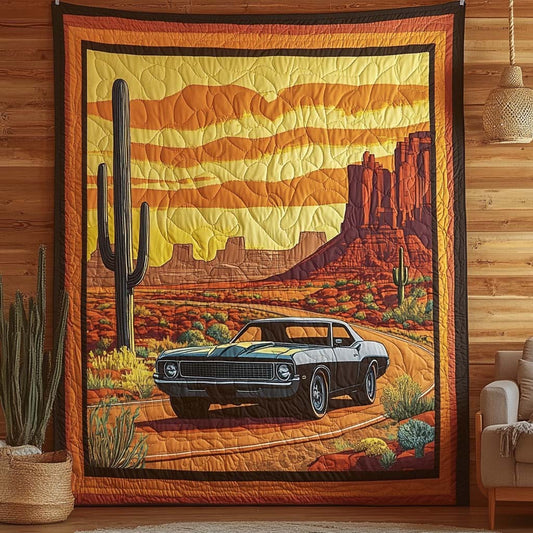Golden Roadtrip Quilted Blanket NCU0XD260
