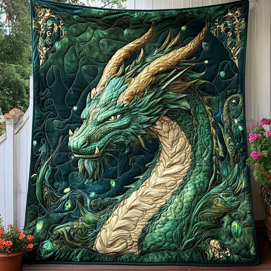 Golden Roar Quilted Blanket NCU0NT7712