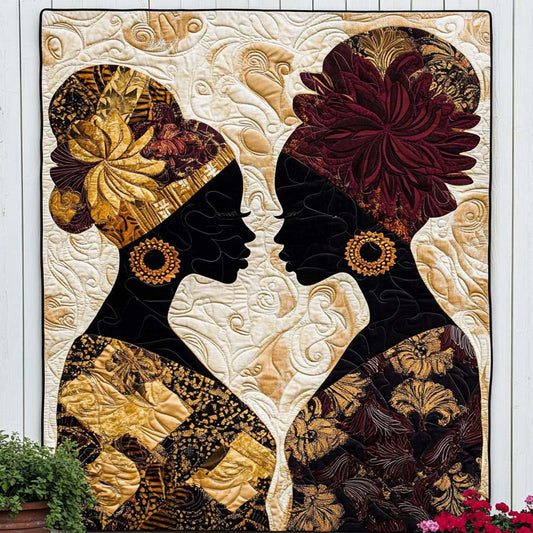 Golden Sisterhood Quilted Blanket NCU0NT8065