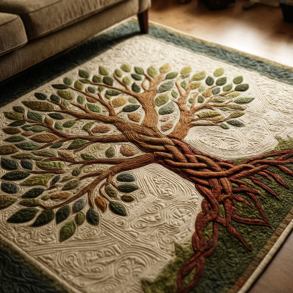 Golden Tree Area Rug NCU0DK11628
