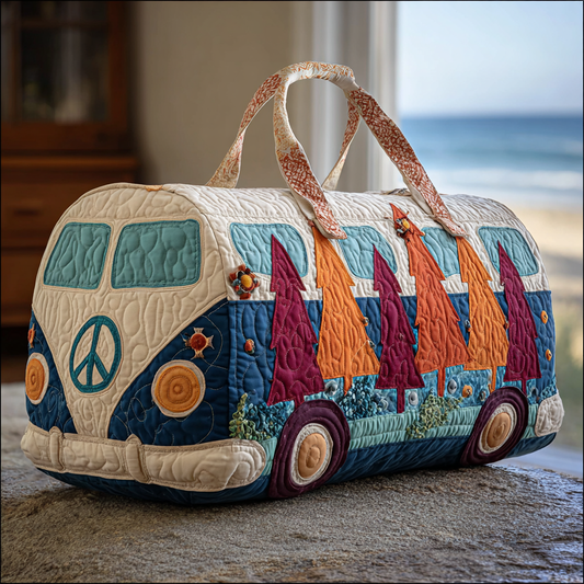Golden Trip Quilted Duffle Bag NCU0DK9887