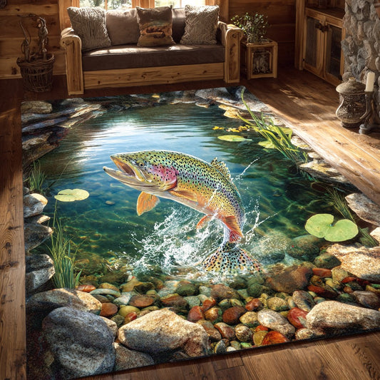 Golden Trout Area Rug NCU0TV1852