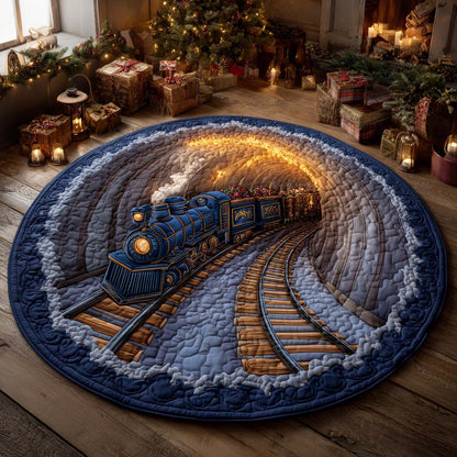 Golden Tunnel Express Quilted Round Mat NCU0XD1197