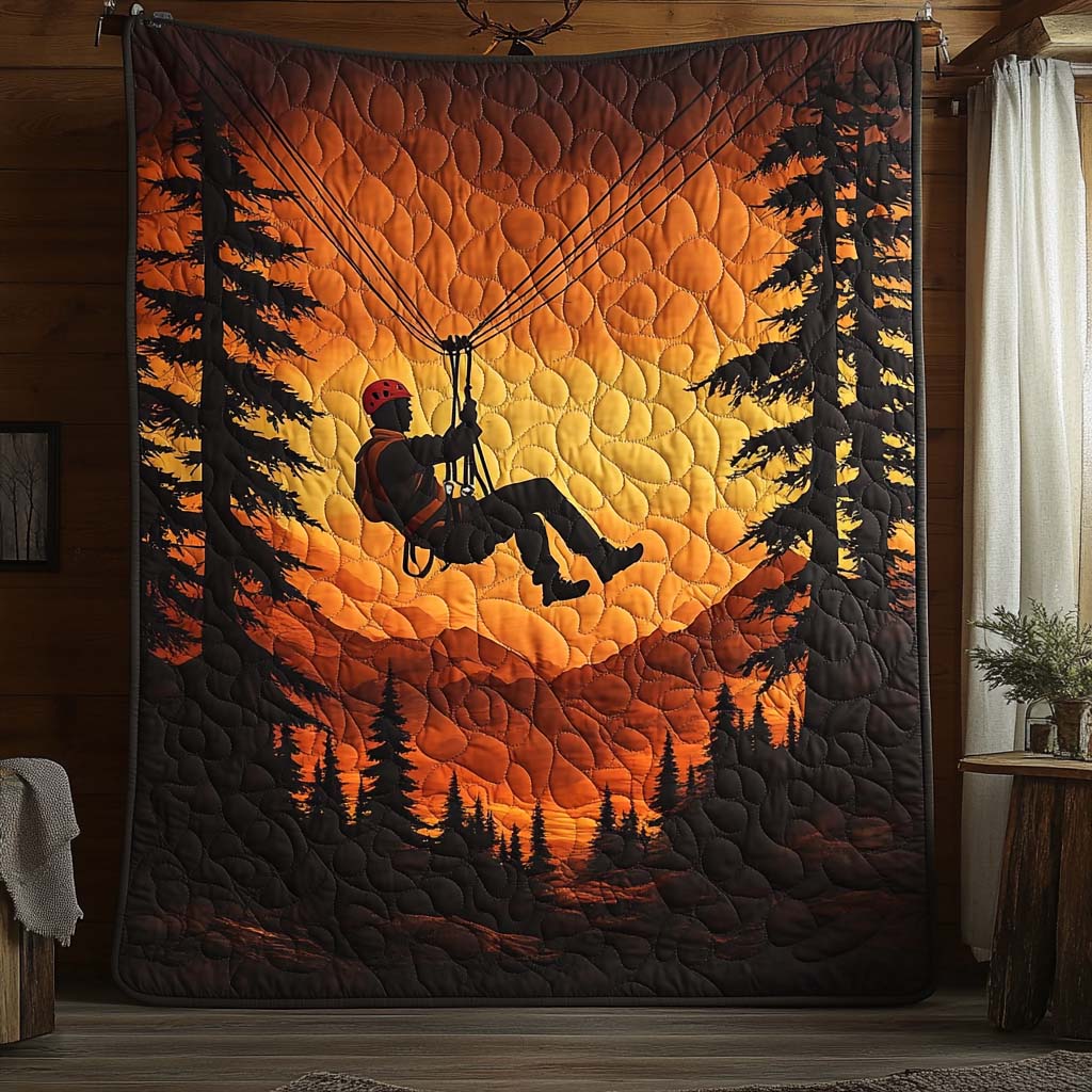 Golden Valley Swing Quilted Blanket NCU0XD506