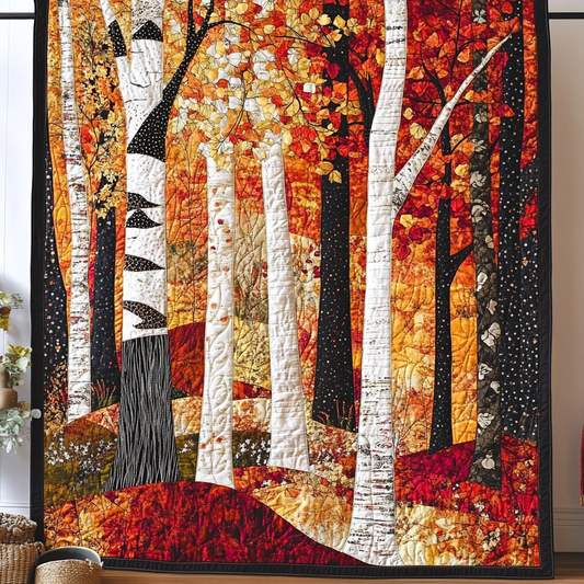 Golden Woods Quilted Blanket NCU0DK9418