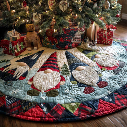 Good Fortune Christmas Quilted Tree Skirt NCU0NT11093