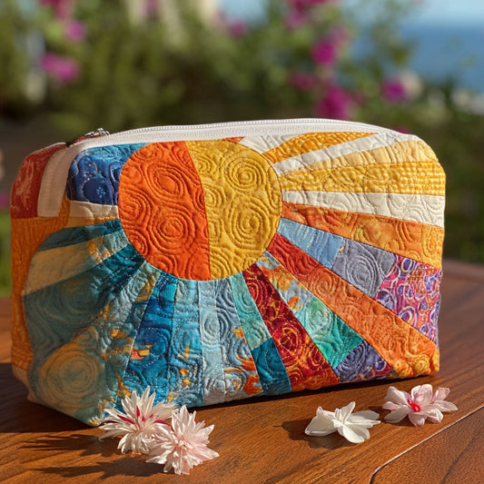 Good Vibes Quilted Makeup Bag NCU0PT9287