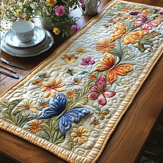 Gossamer Dreams Quilted Table Runner NCU0PT4102