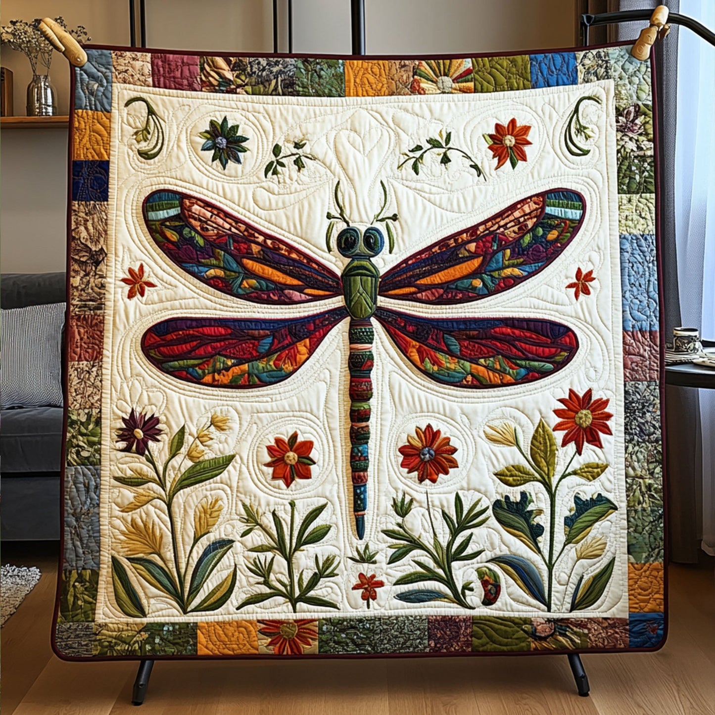 Gossamer Grace Quilted Blanket NCU0PT4999
