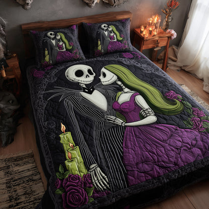 Gothic Love Quilted Bedding Set NCU0TH3224
