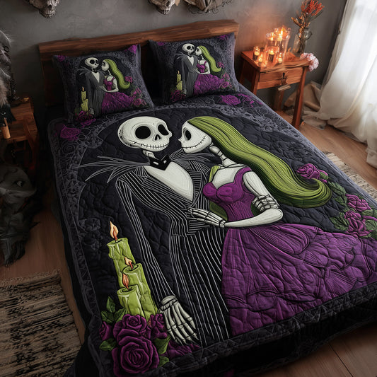 Gothic Love Quilted Bedding Set NCU0TH3224