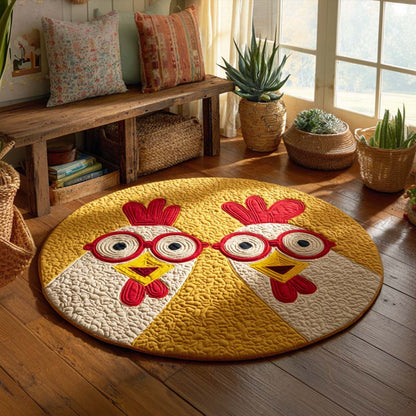 Granny Roost Quilted Round Mat NCU0XD024