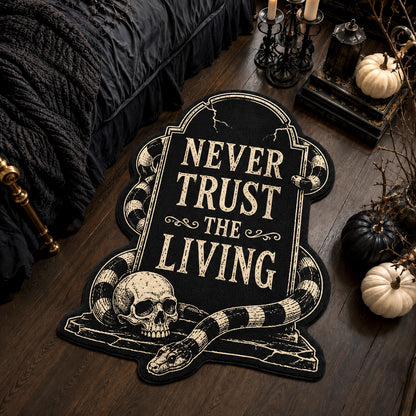 Grave Wisdom Custom Shape Area Rug NCU0TV2144