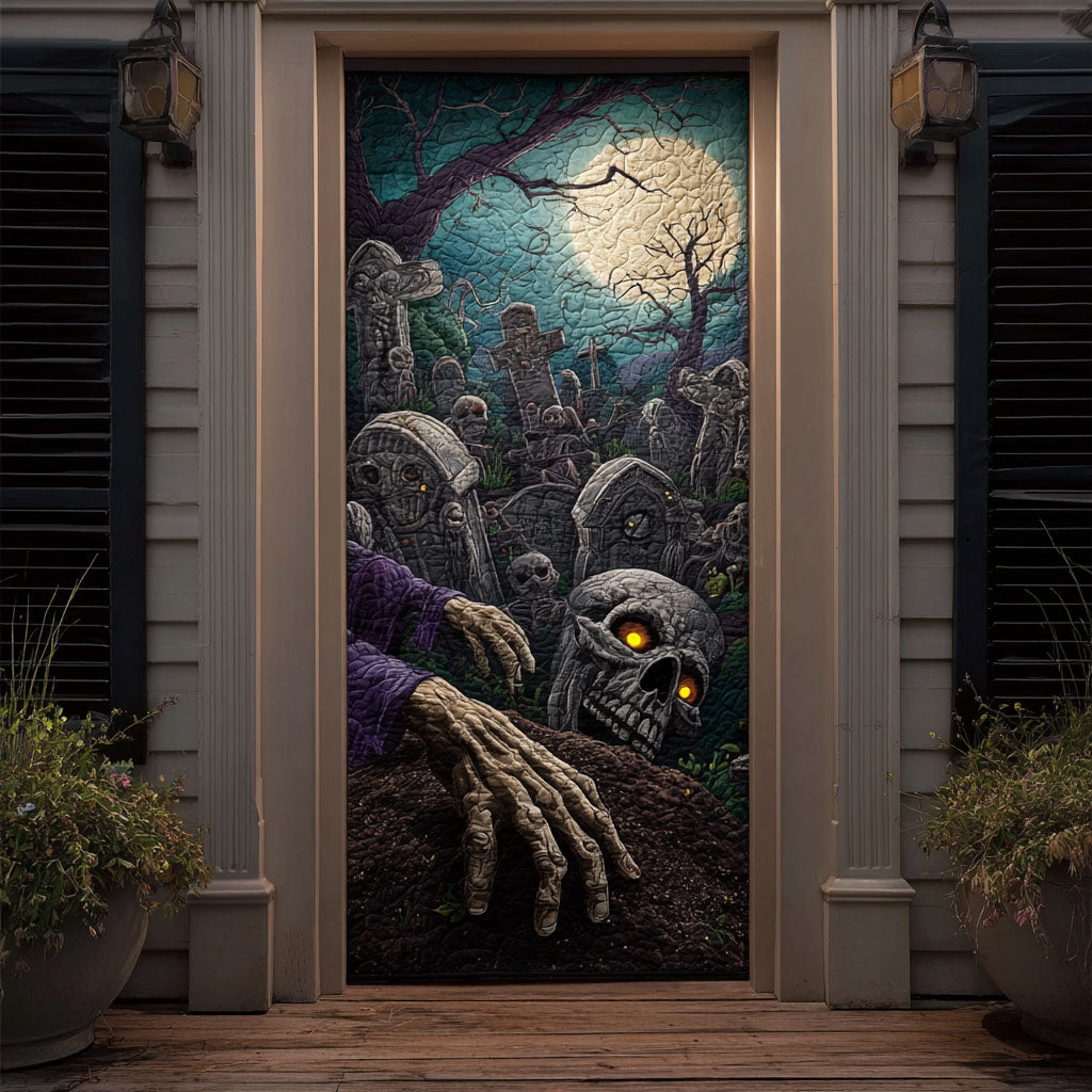 Graveyard Escape Quilted Door Cover NCU0PT11872