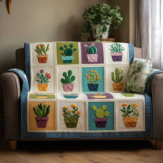 Green Haven Quilted Sofa Cover NCU0NT12133