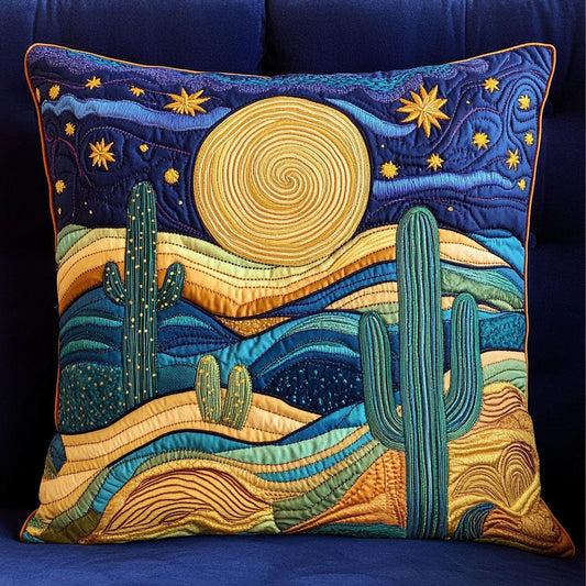 Green Oasis Quilted Pillow Case NCU0NT6132