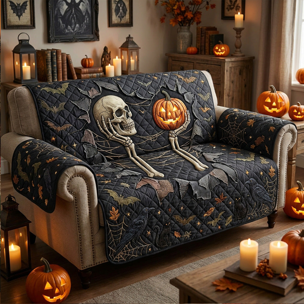 Grim Harvest Quilted Sofa Cover NCU0PT11812