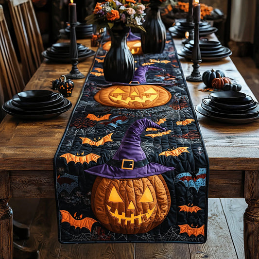 Grin Glow Quilted Table Runner NCU0DV7165