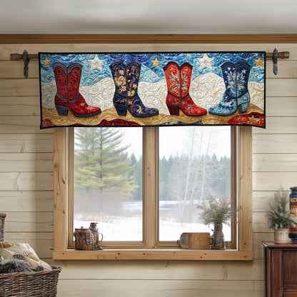 Grit and Glory Quilted Valance NCU0NT7366