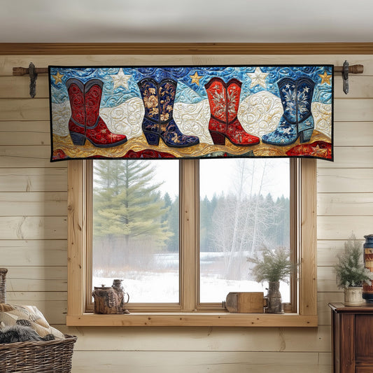 Grit and Glory Quilted Valance NCU0NT7366
