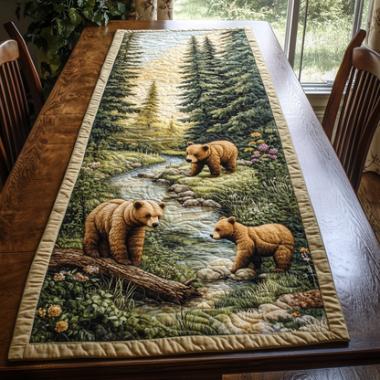 Grizzly Trail Quilted Table Runner NCU0DK7176