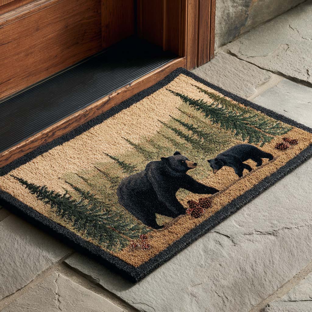 Grizzly Welcome Doormat NCU0NT10132