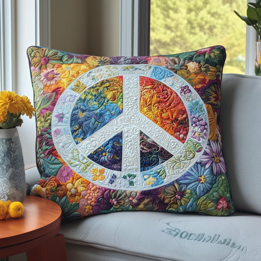 Groovy Patchwork Quilted Pillow Case NCU0PT4958