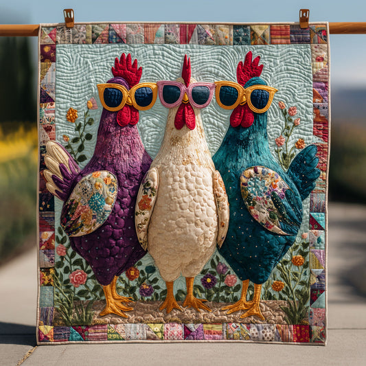 Groovy Coop Crew Quilted Blanket NCU0TV097
