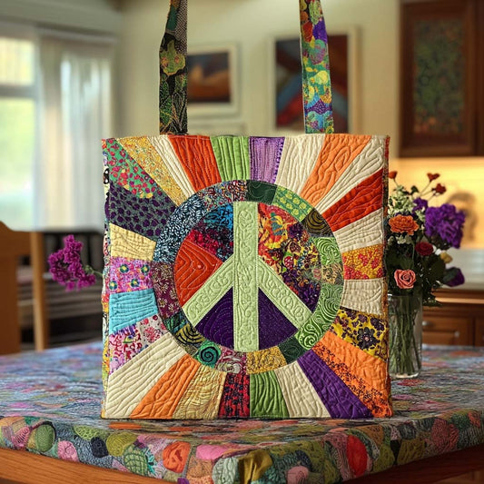 Groovy Days Quilted Tote Bag NCU0NT8562
