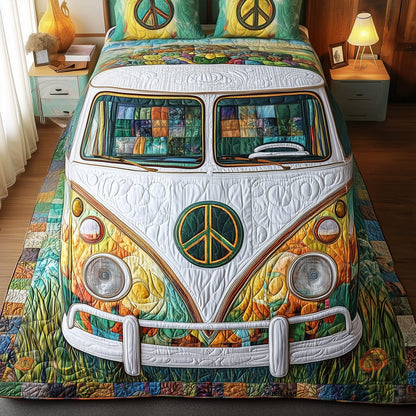 Groovy Ride 3-Piece Quilted Bedding Set NCU0PT4109
