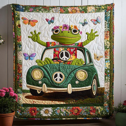 Groovy Ride Quilted Blanket NCU0NT7751